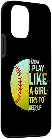 iPhone 12 mini Softball Phone Case