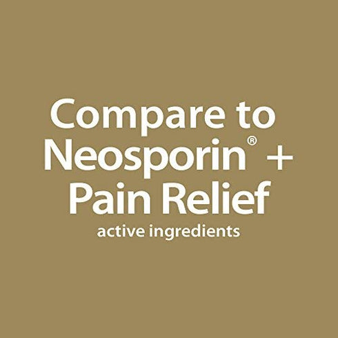 GoodSense Maximum Strength Triple Antibiotic Ointment plus Pain Relief, Soothes Painful Cuts, Scrapes, and Burns, While Preventing Infection, 1 Ounce