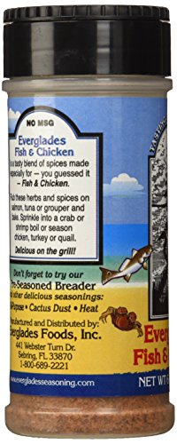 Everglades Seasonings, Seasoning Fish and Chicken, Fowl 6 Ounce