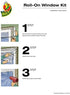 Duck Brand 281067 3 Window Insulation Kit