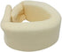 OTC Cervical Collar, Soft Contour Foam, Neck Support Brace, White Narrow 2.5" Depth, Large