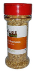 SFL Lime Peel, Granules Zest- 3 oz Shaker Jar - Kosher