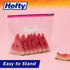 Hefty Storage Bag, Gallon One Zip Clip Value Pack, 30 count