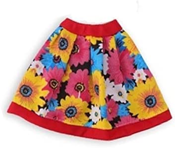 Wakao Set of 5 Color-Topic Doll Clothes for 14.5 Inch American Girl Wellie Wishers Dolls (Purple,Yellow,Blue,Pink,Green)