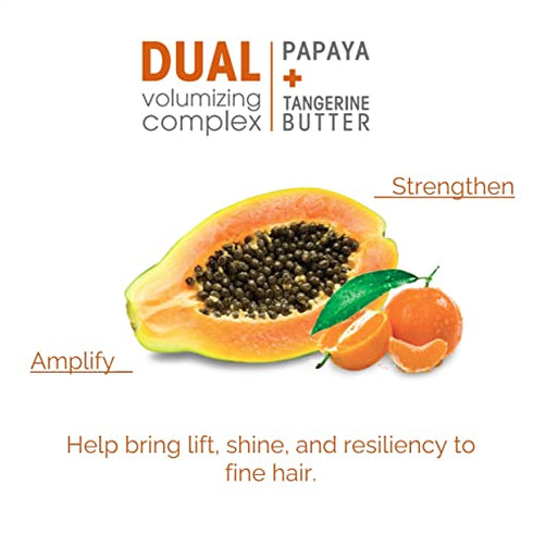GIOVANNI 2chic Ultra-Volume Big Body Hair Spray, 5 oz. - Daily Volumizing Formula with Papaya & Tangerine Butter, Promotes Weightless Control for Fine Limp Thin Hair, No Parabens, Color Safe