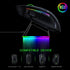 Mouse Charging Dock for Razer Wireless Mouse Viper Ultimate Naga pro DeathAdder V2 Pro and Basilisk Ultimate Magnetic Charging RGB Lights Status Indicator Gecko Feet (RGB)