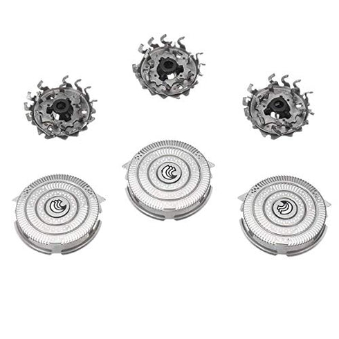 HQ9 Replacement Heads, Shaver Heads Blades Cutter Replacement for Philips Norelco SpeedXL 8240XL 8140XL 8150XL 8160XL 8170XL, 8100 series, 8200 series, 9100 series, and PT/AT900