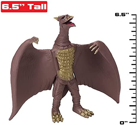 Godzilla TOHO Classic 6.5" Classic Rodan Figure , Brown