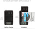 RIJER Universal LCD Battery Charger, Travel chargering for Samsung Galaxy S3 S4 S5 Note 2 3 4, Edge, Mega, LG, Huawei, HTC, ZTE, etc