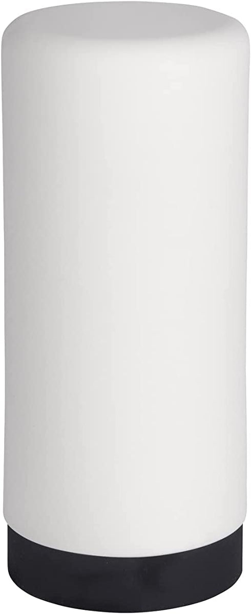 Wenko Easy Squeez-e Washing, Refillable Dish Liquid and Hand Soap Kitchen and Bathroom, Countertop Dispenser, 2.4 x 2.4 x 5.5 inches, White