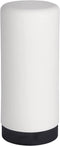 Wenko Easy Squeez-e Washing, Refillable Dish Liquid and Hand Soap Kitchen and Bathroom, Countertop Dispenser, 2.4 x 2.4 x 5.5 inches, White