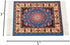Wovenrugs Set of 4 Rug Table Coasters – Persian Design Fabric Carpet Drink Mats (Mix-4-5-7-8)