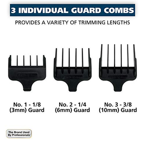 Wahl T-Pro Corded Compact Beard Trimmer with Diamond Finished T Blade for Bump Free Precision Outlining, Detailing, Trimming, and Shaving - Model 9307-300