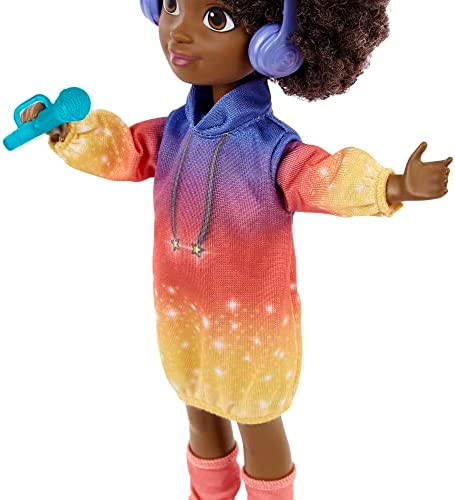 Karma's World Singing Doll With Accessories And Collectible Record, Sings 2 Songs