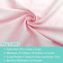 TL Care 100% Natural Cotton Jersey Knit 18 x 36 Cradle/Bassinet Sheet - Fitted, Pink, Soft Breathable, for Boys and Girls