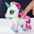 Zoomer - Zupps Tiny Unicorns, Breeze, Interactive Unicorn with Light-up Horn, for Ages 4 and Up