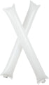 Thunder Sticks, Inflatable Stadium Noisemakers Bam Bam Cheer Sticks Blow Bar Inflatable Boom Sticks Noisemakers Stick Basketball Football Noisemakers Party Favors (White)