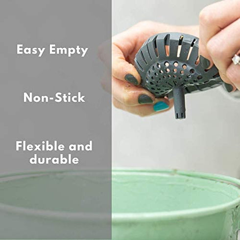 Dripsie Sink Strainer (2-pack) - Clog-Resistant and Flexible - Universal Kitchen Sink Strainer - Made in the USA