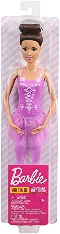 Barbie Ballerina Doll, Brunette, Purple Tutu