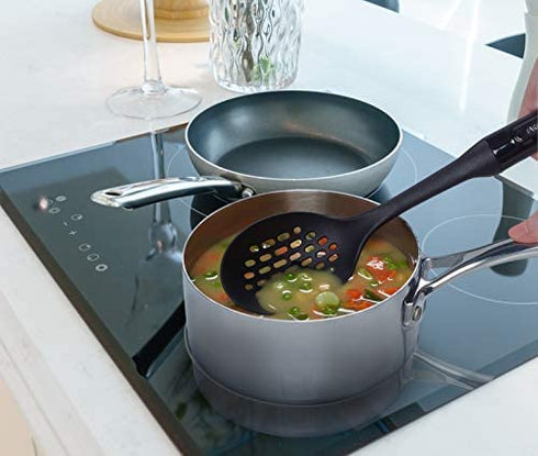 Farberware Pro Slotted Cooking Spoon, Black