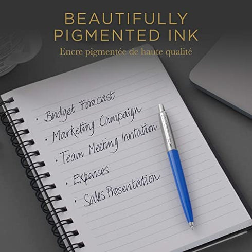 Parker Jotter London Refills Discovery Pack: 3 Quinkflow Refills for Ballpoint Pens & 3 Quink Gel Refills