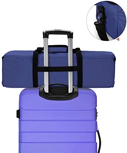 Luxja Carrying Case Compatible with Cricut Explore Air (Air2) and Maker, Foldable Bag Compatible with Cricut Explore Air (Air2) and Supplies (Bag Only), Dark Blue