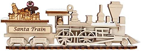 Ginger Cottages Santa Train Ornaments for Christmas Tree