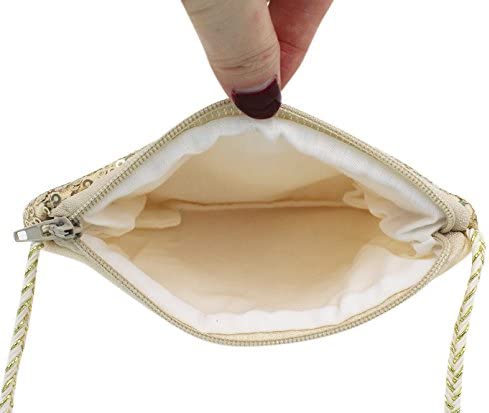 Kids Glitter Sequins Crossbody Purse Small Shoulder Bag Satchel for Boys Girls