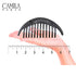Camila Paris CP2872/2 French Hair Side Combs, Black Interlocking Combs French Twist Hair Combs, Strong Hold Hair Clips for Women Bun Chignon Up-Do, Styling Girls Hair Accessories, Made in France