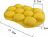 2-Pack Apple Silicone Molds - MoldFun Apple Mold for Chocolate, Cupcake topper, Jello, Candy, Gummy, Ice Cube, Cookie, Muffin, Mini Soap