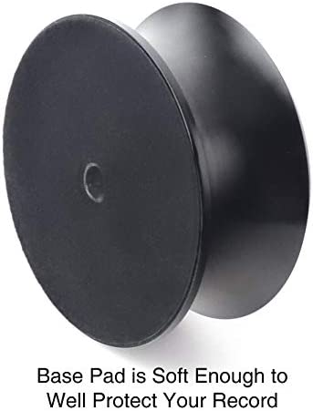 FEMELI Record Weight Stabilizer, Record Clamp for Vinyl LP Turntable Record Player Disc(Black)