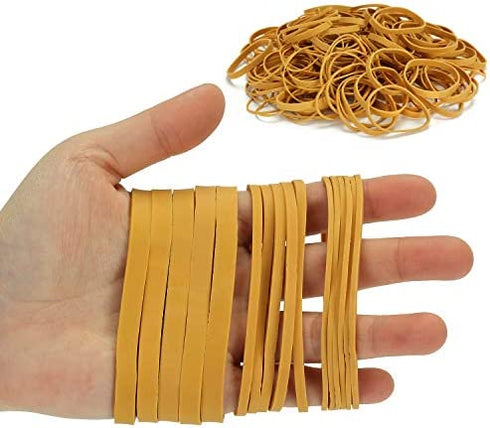 Mr. Pen- Rubber Bands Assorted Sizes, 300gr, Yellow, Rubber Bands, Rubber Bands Office Supplies, Elastic Bands, Assorted Rubber Bands, Rubber Bands Thick, File Rubber Bands, Rubber Bands Bulk