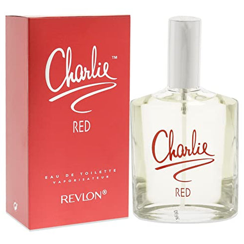 Revlon Charlie Eau De Toilette Spray for Women, Red, 3.4 Ounce
