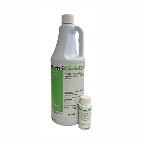 Metrex 10-2800 MetriCide 28 High-Level Disinfectant/Sterilant, 32 Fl Oz