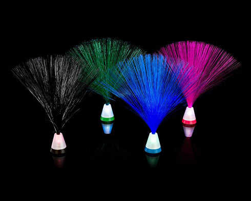 Playlearn Fiber Optic Light 4 Pack Multicolored Set 9" Light Base (9" Four Lamps)