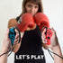 ECHZOVE Grip for Switch Fitness Boxing, Handle for Nintendo Switch Boxing - 2 Packs (Black)