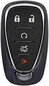 Black TPU Key Fob Cover Case Remote Holder Protector for Chevrolet 2016 2017 2018 2019 2020 2021 Chevy Malibu Camaro Cruze Traverse Sonic Volt Bolt Equinox