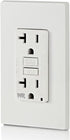 Leviton GFWT2-W Self-test SmartlockPro Slim GFCI Weather-Resistant and Tamper-Resistant Receptacle with LED Indicator, 20-Amp, White