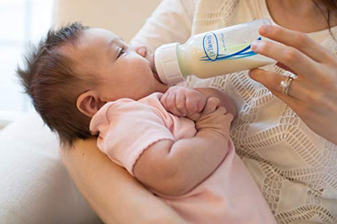 Dr. Brown's Natural Flow Baby Bottle Narrow Nipple - Transition Level T - 6pk - 0m+