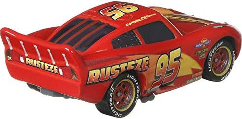 Disney Cars Toys Rust-eze Lightning McQueen, Miniature, Collectible Racecar Automobile Toys Based on Cars Movies, for Kids Age 3 and Older, Multicolor