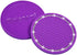 Bling Car Coasters, Wisdompro 4 Pack PVC Car Cup Holder Insert Coaster - Anti Slip Universal Vehicle Interior Accessories Crystal Glitter Cup Mats for Women and Men (2.75" Diameter, Purple)