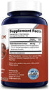 Reishi Mushroom Extract 3600 mg 200 Veggie Caps (Vegan, Non-GMO & Gluten-Free)