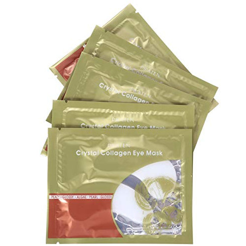 CCbeauty 10-Pack Collagen Crystal Lip Mask Eye Mask Nose Blackhead Mask Care Gel MIX Package
