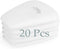 5N11 Particulate Cotton Filter Used on 501 Filter Holder Compatible with 5P71 fits 6200/7502/6800/FF402 Respirator (20 Pcs)