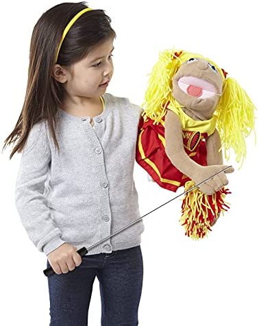 Jakeei 4 Pack 16 inch Puppet Handles Arm Control Rod Metal Puppet Stick Accessory for Small and Large Puppets