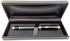 Carbon Fiber Roller Pen Gold - Black Ink, Smooth Writing, Executive for Business and Professionals, Cool Pen and Classy Gift for Men or Women. Gift Box included: Shoptotum Golden Sun