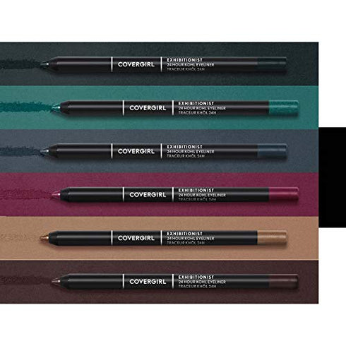 COVERGIRL Exhibitionist 24-Hour Kohl Eyeliner, Burgundy