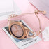 Aiiko Band for Galaxy Watch 5 4 40mm 44mm/Galaxy 5 Pro 45mm/Watch 4 Classic 42mm 46mm/Galaxy Watch 3 41mm/Galaxy Watch 42mm 20mm Rose Gold Stainless Steel Women Wristbands for Samsung Active 2 Watch