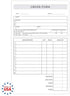 Simply Classic 2-Part Carbonless Order Form Pad / 50 Sets / 5.5" x 8.5" Carbon Copy Purchase Sales Receipt Book