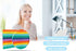 Jumbo Pop Toy 2 Packs Giant Popper Sensory Toys Huge Pops Huge Large Mega Popet Bulk Big Push It Gifts for Kids Toddler Girls Boys Stress Anxiety Relief Party Favor Stuffers
